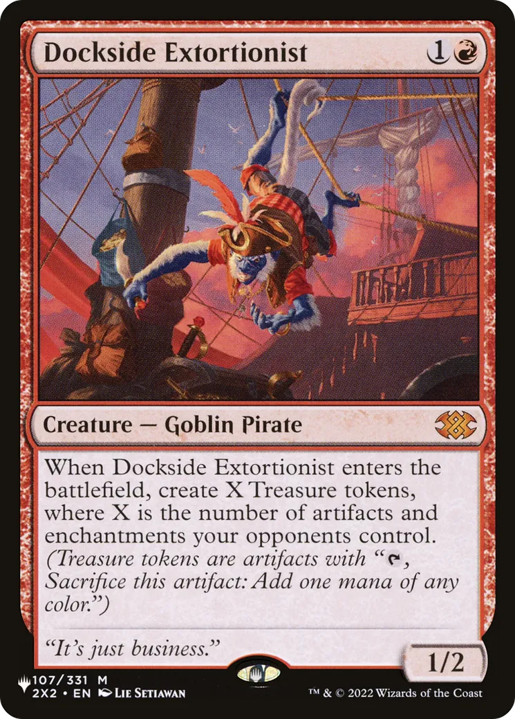 Extorqueur des quais — The List — Magic: The Gathering