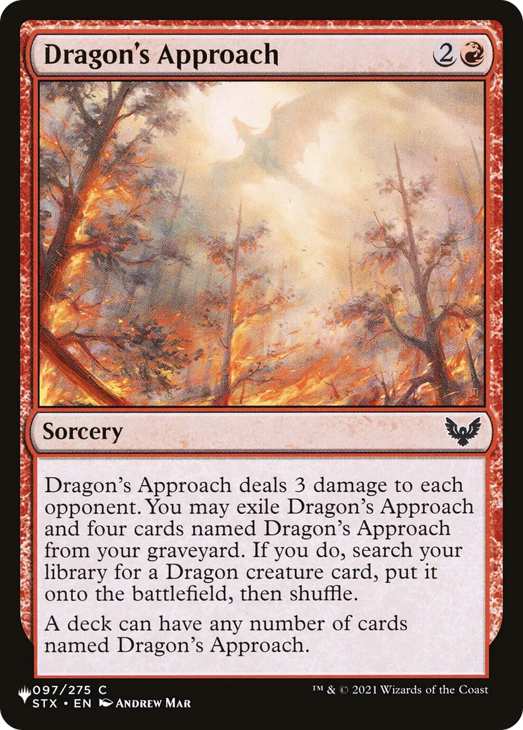 Dragon's Approach — The List — Magic: The Gathering