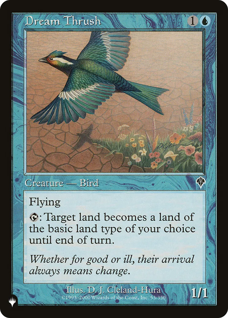 Dream Thrush — The List — Magic: The Gathering