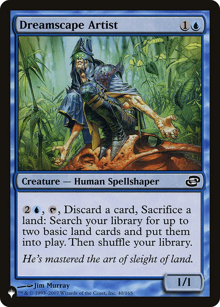 Dreamscape Artist — The List — Magic: The Gathering