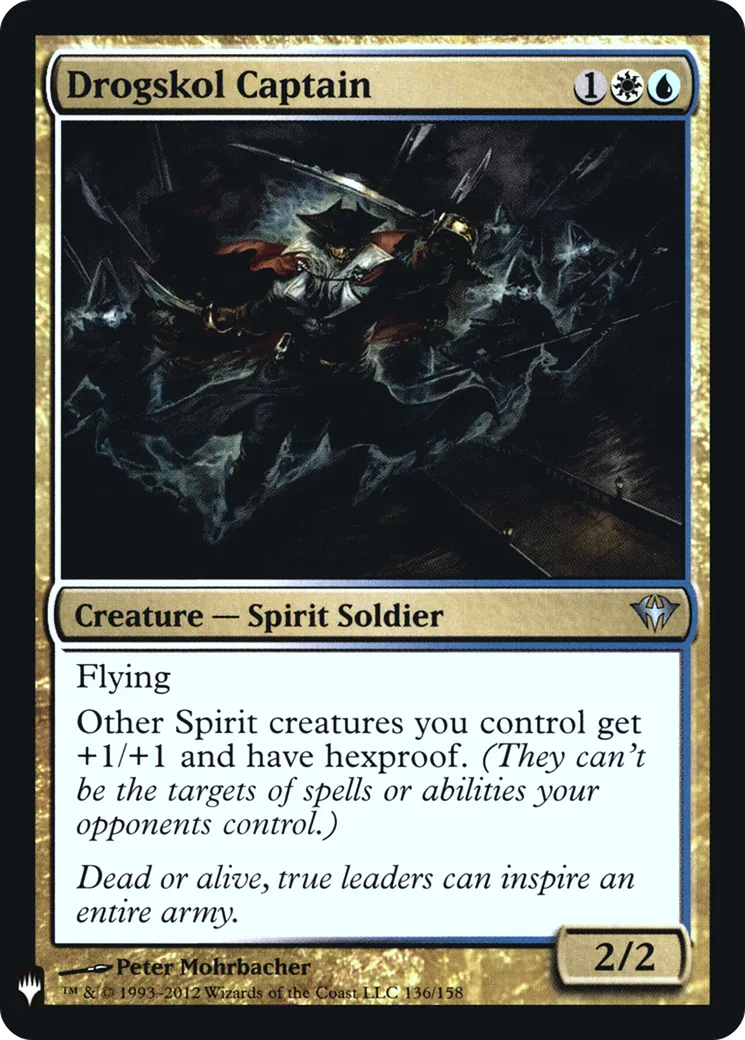Drogskol Captain — The List — Magic: The Gathering