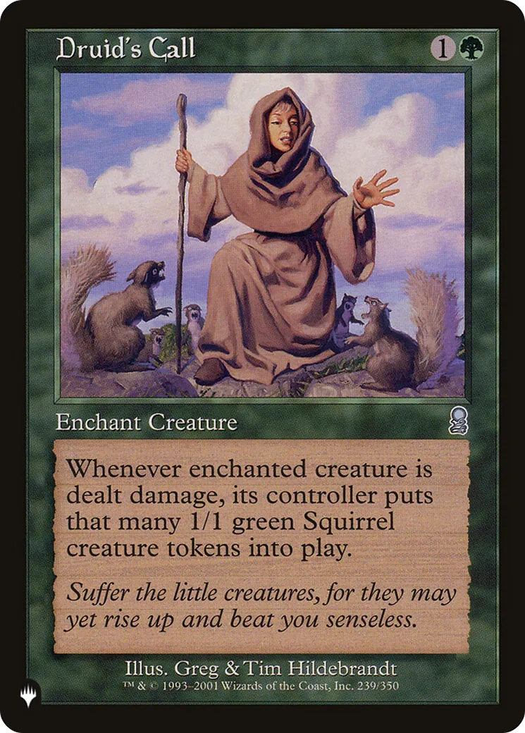 Druid's Call — The List — Magic: The Gathering