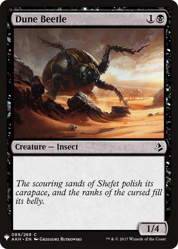 Dune Beetle — The List — Magic: The Gathering