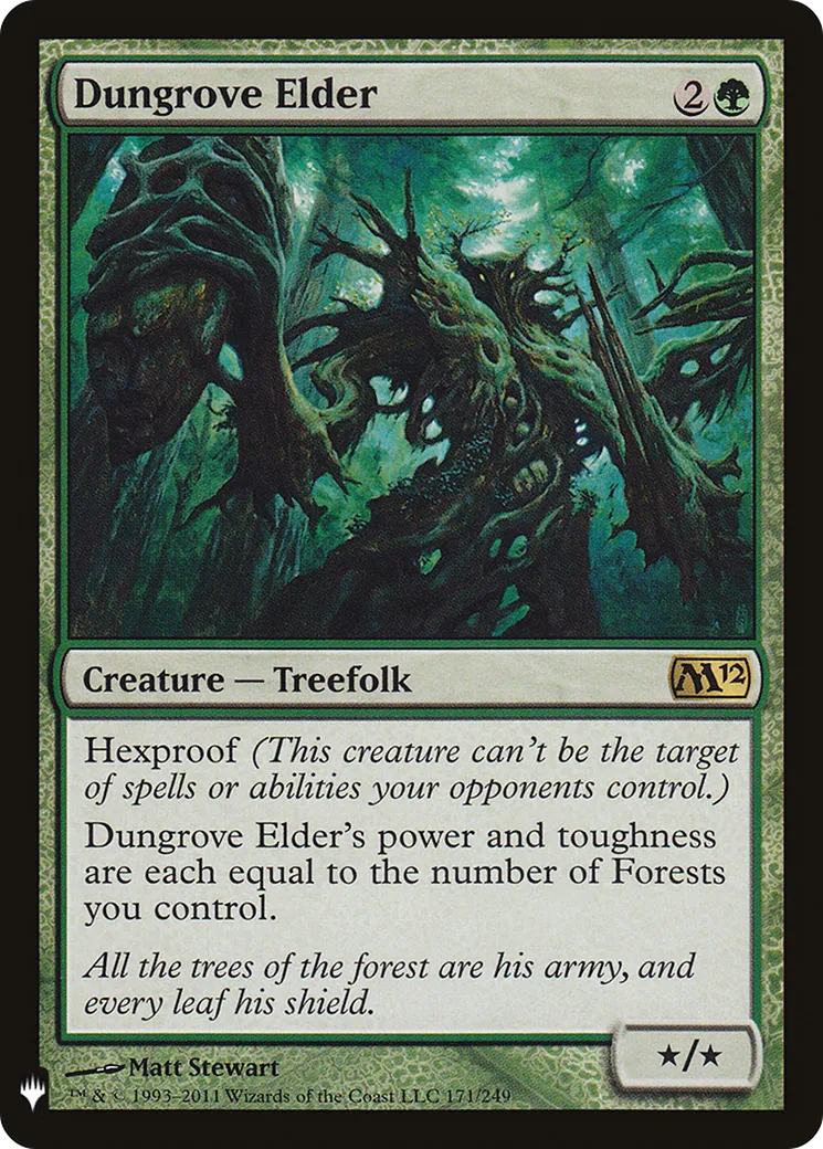 Dungrove Elder — The List — Magic: The Gathering