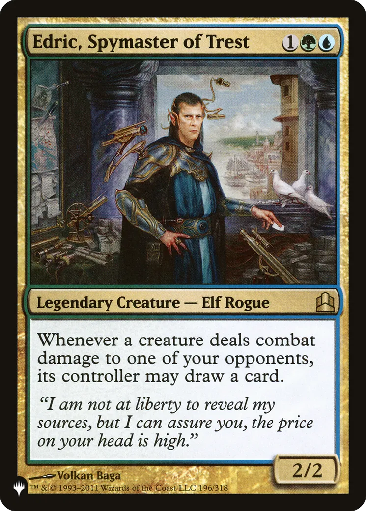 Edric, Spymaster of Trest — The List — Magic: The Gathering