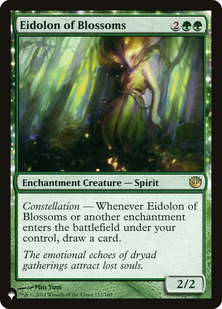 Eidolon of Blossoms — The List — Magic: The Gathering