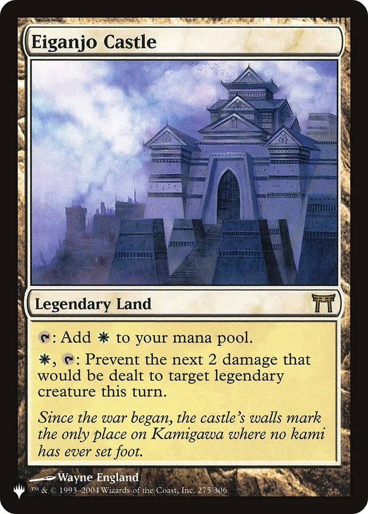 Château d'Eiganjo from The List - Magic: The Gathering