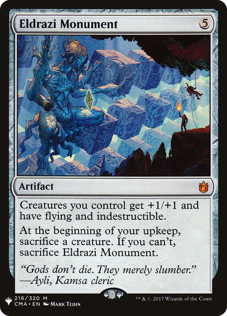 Monument eldrazi — The List — Magic: The Gathering