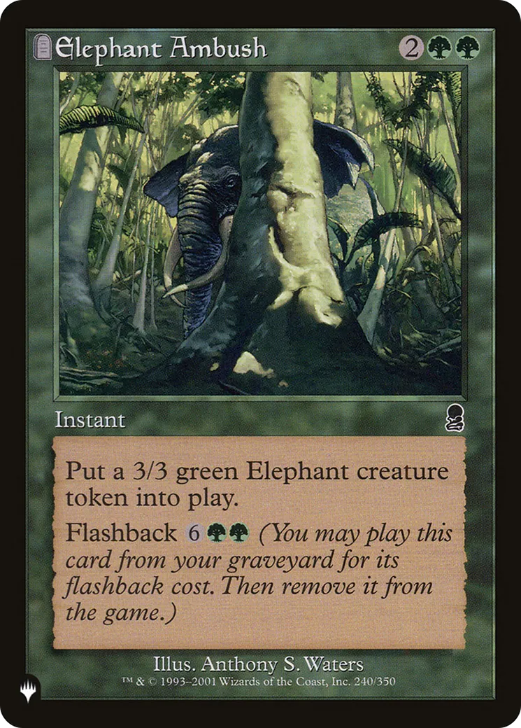 Elephant Ambush — The List — Magic: The Gathering
