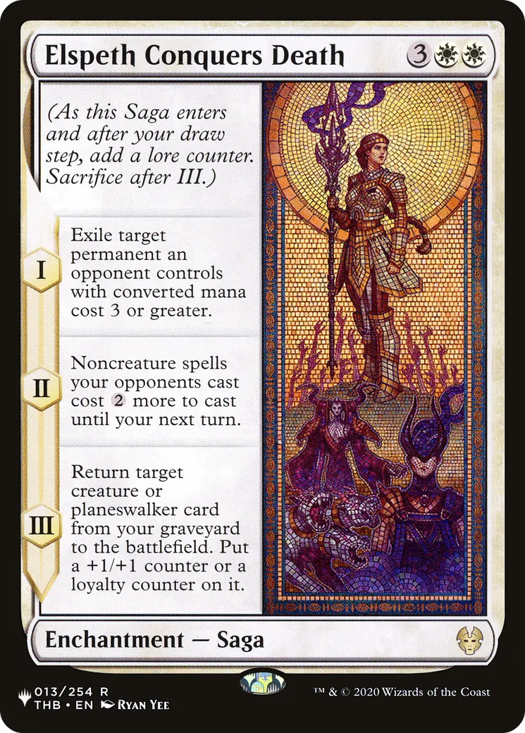 Elspeth Conquers Death — The List — Magic: The Gathering