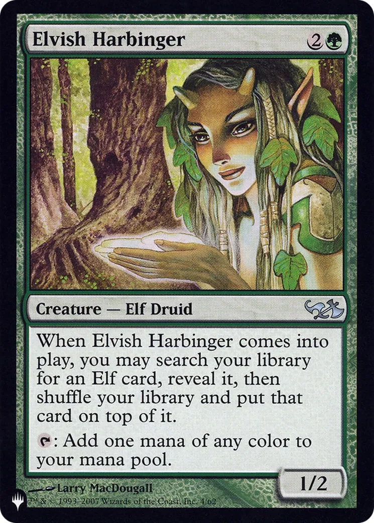 Annonciatrice elfe — The List — Magic: The Gathering
