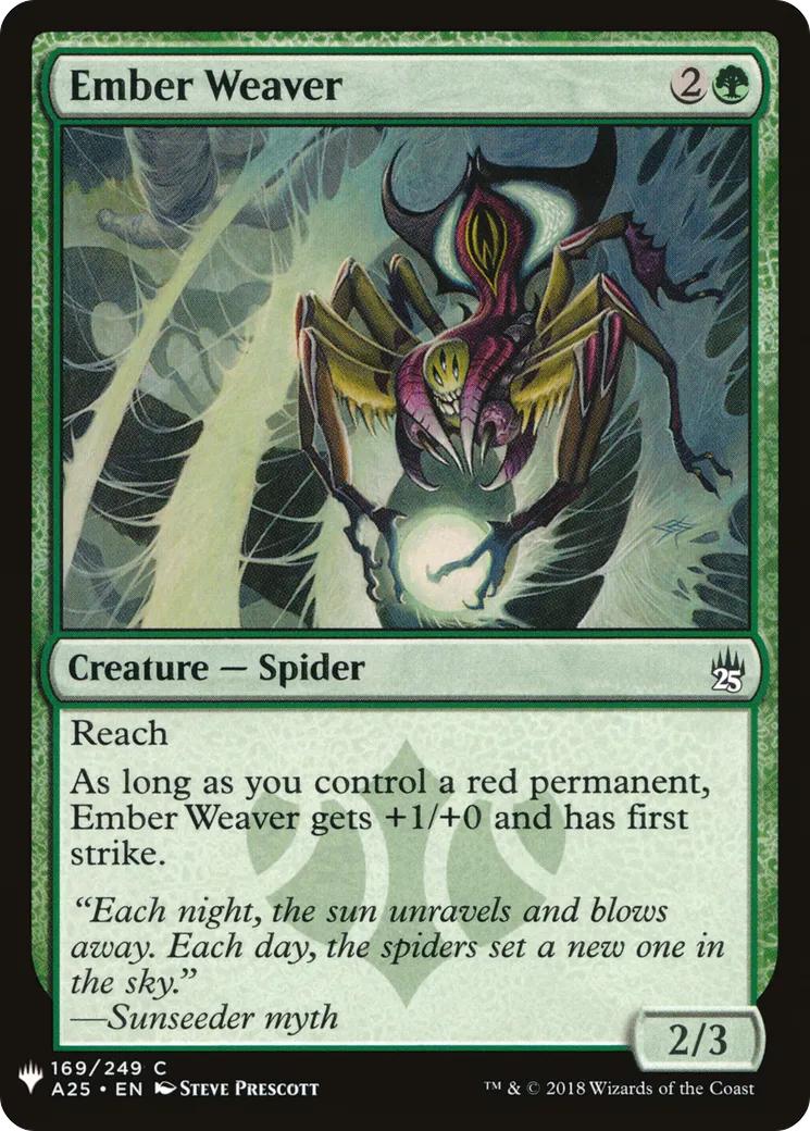 Ember Weaver — The List — Magic: The Gathering