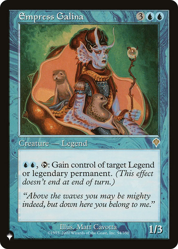 Empress Galina — The List — Magic: The Gathering