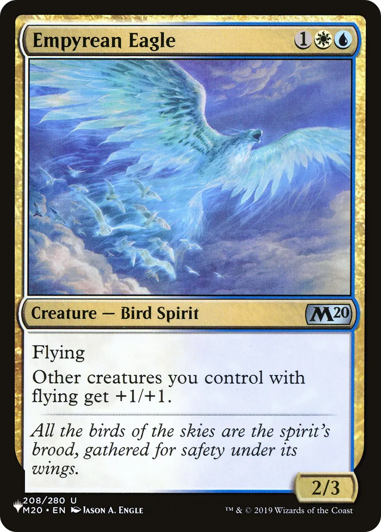 Aigle empyréen — The List — Magic: The Gathering