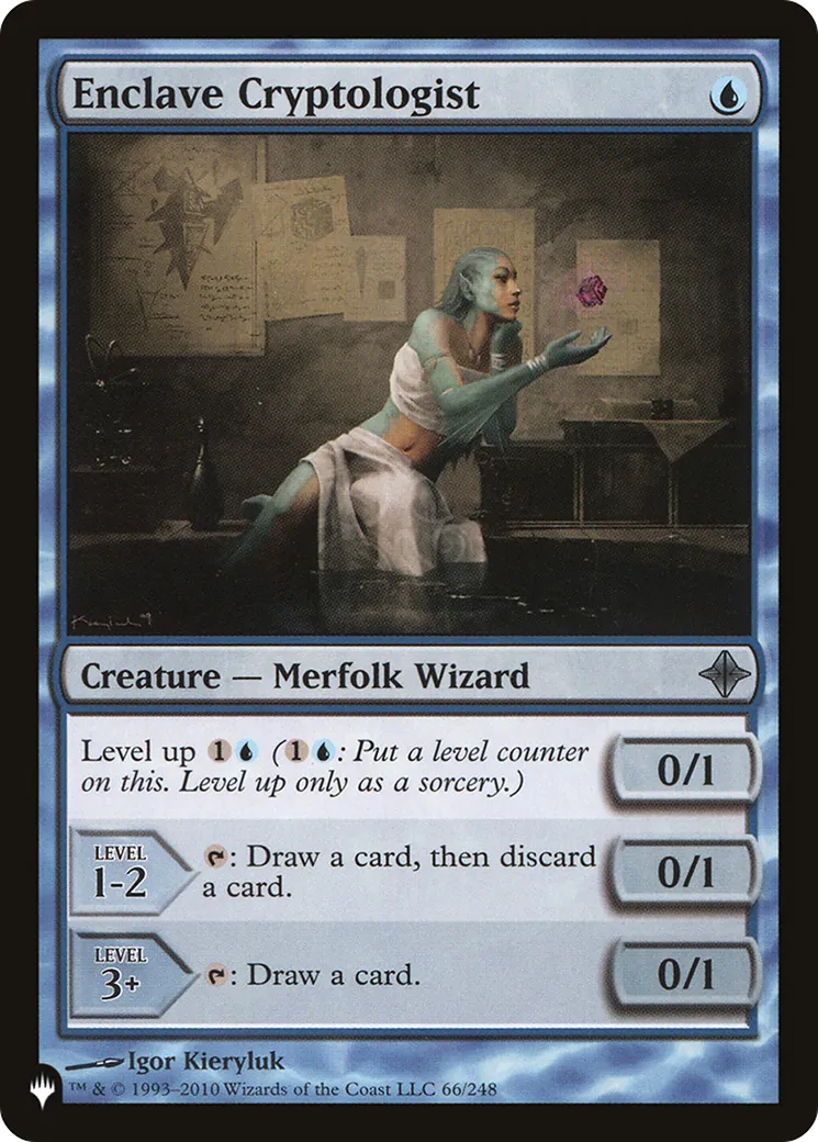 Cryptologue de l'Enclave — The List — Magic: The Gathering