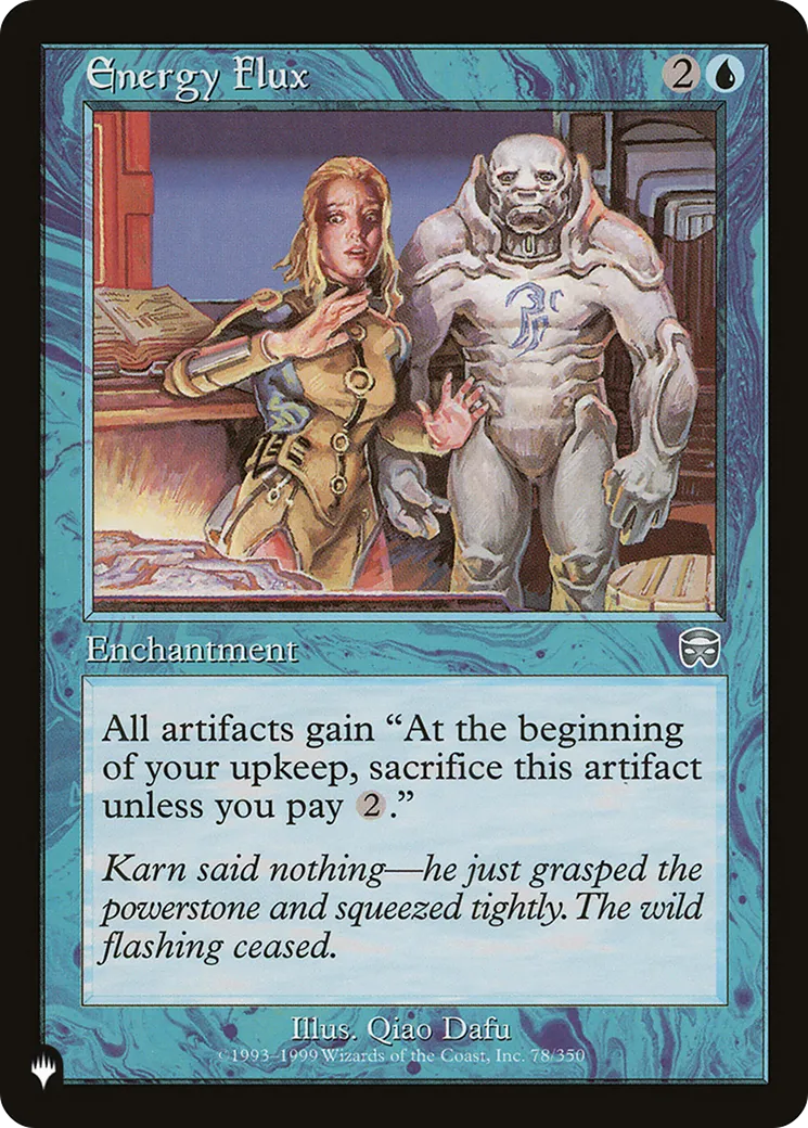 Reflux d'énergie — The List — Magic: The Gathering