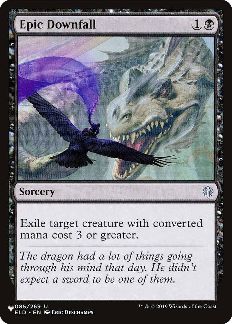Epic Downfall — The List — Magic: The Gathering