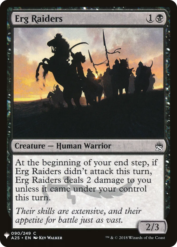 Pillards de l'erg — The List — Magic: The Gathering
