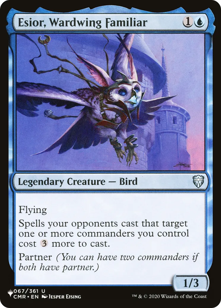 Esior, Wardwing Familiar — The List — Magic: The Gathering