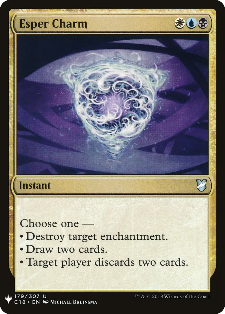 Charme d'Esper — The List — Magic: The Gathering