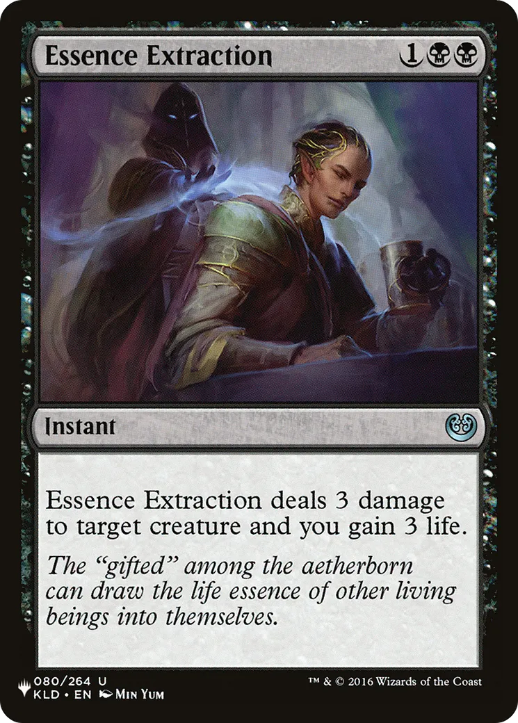 Essence Extraction — The List — Magic: The Gathering