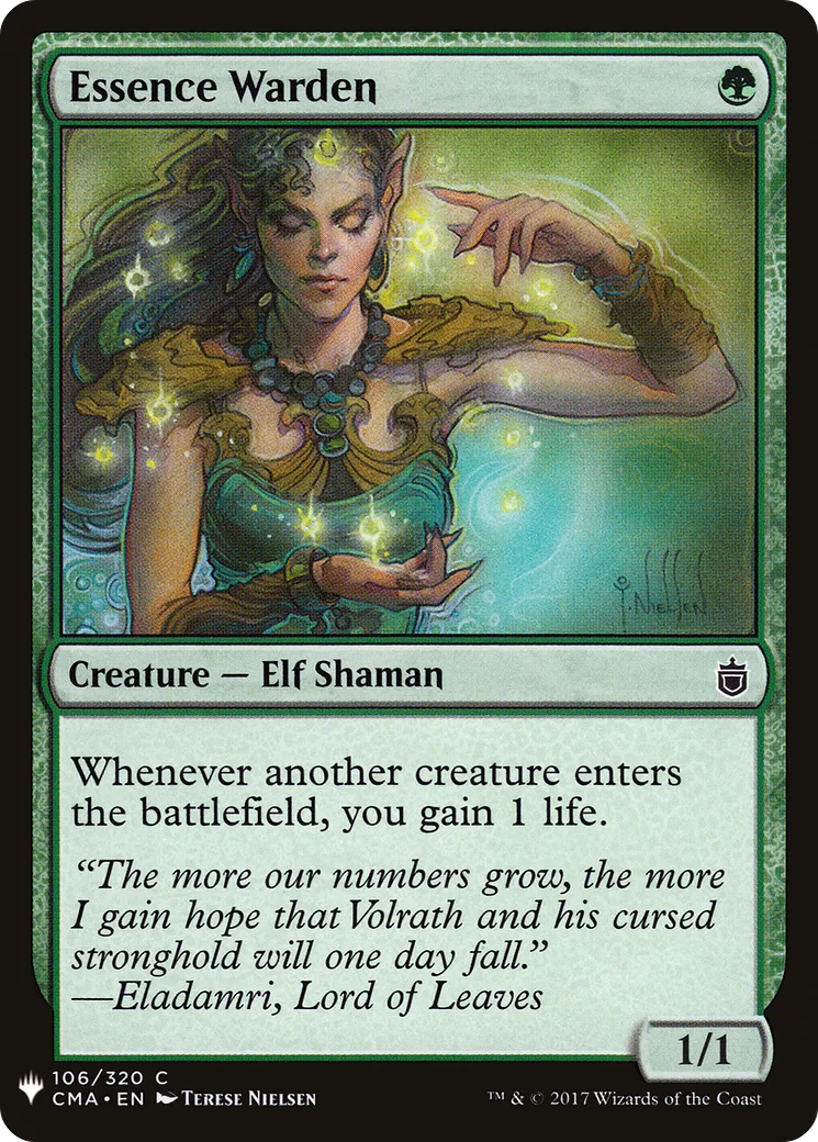 Essence Warden — The List — Magic: The Gathering