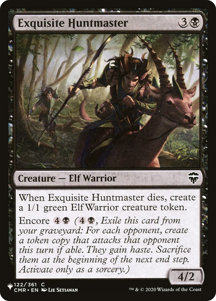 Exquisite Huntmaster — The List — Magic: The Gathering