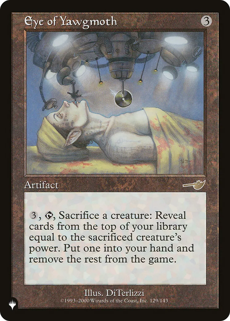 OEil de yaugzebul — The List — Magic: The Gathering
