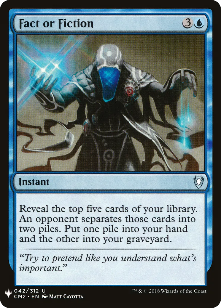 Fact or Fiction — The List — Magic: The Gathering