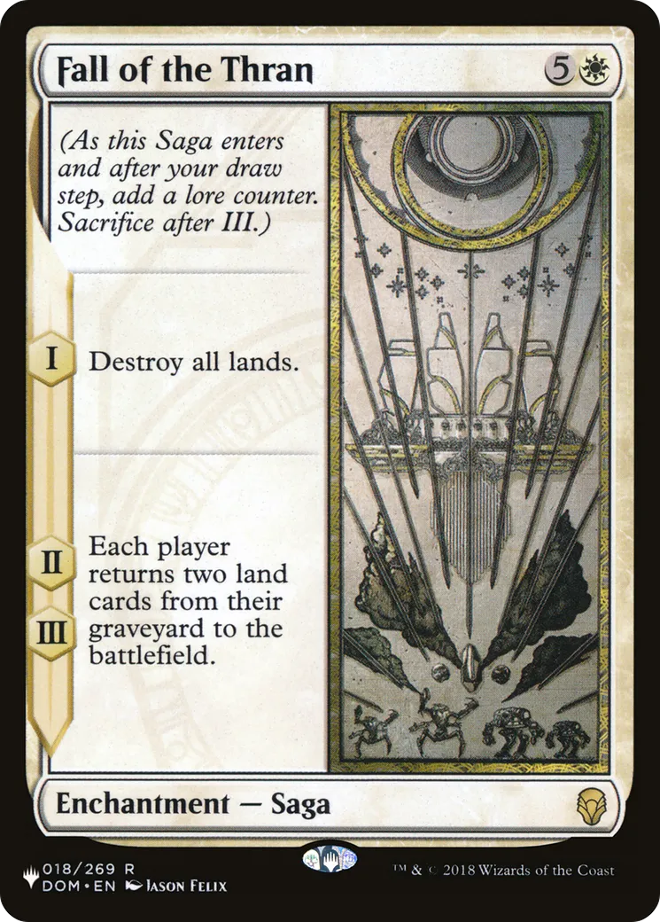 Fall of the Thran — The List — Magic: The Gathering