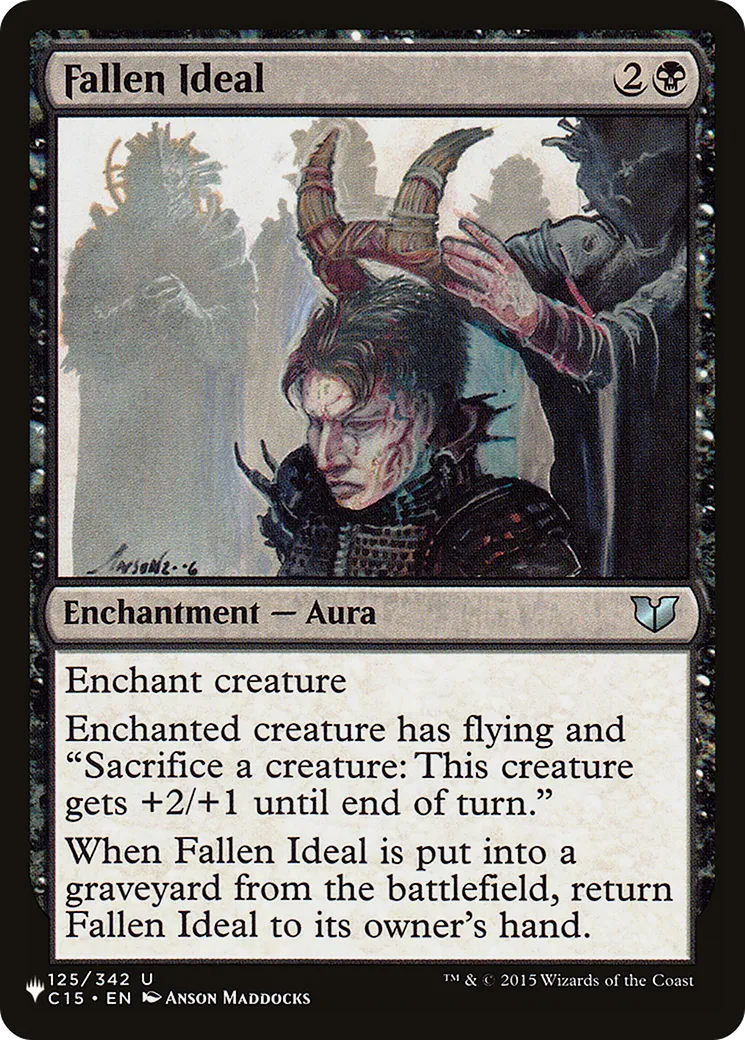 Idéal déchu from The List - Magic: The Gathering