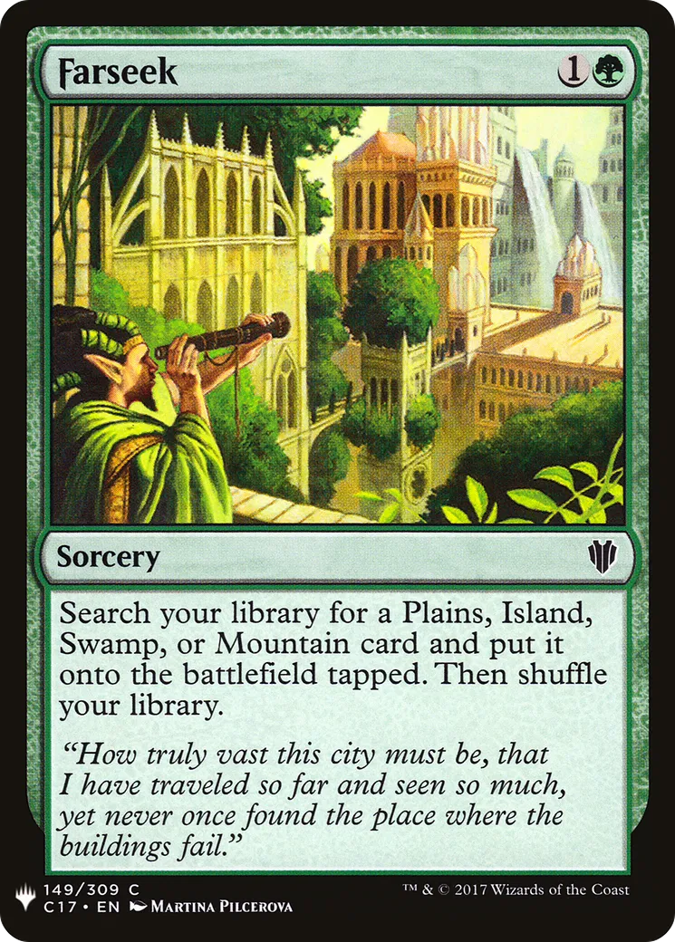Farseek — The List — Magic: The Gathering