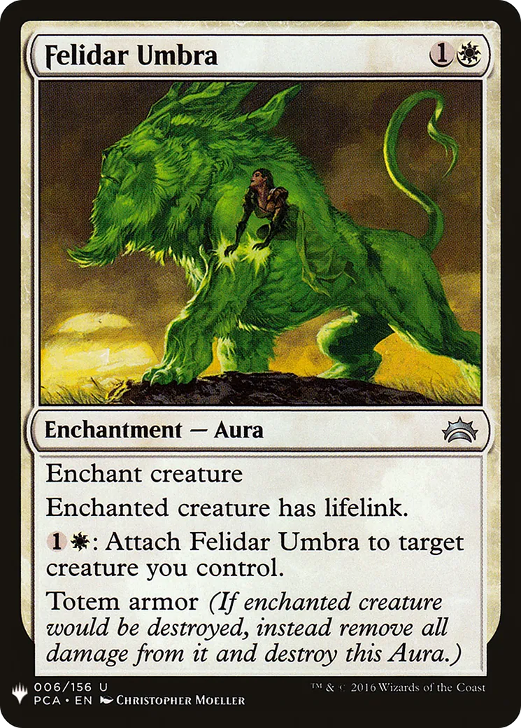 Felidar Umbra — The List — Magic: The Gathering