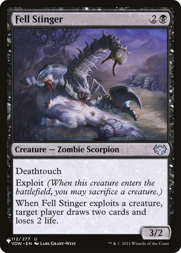 Piqueur sinistre — The List — Magic: The Gathering