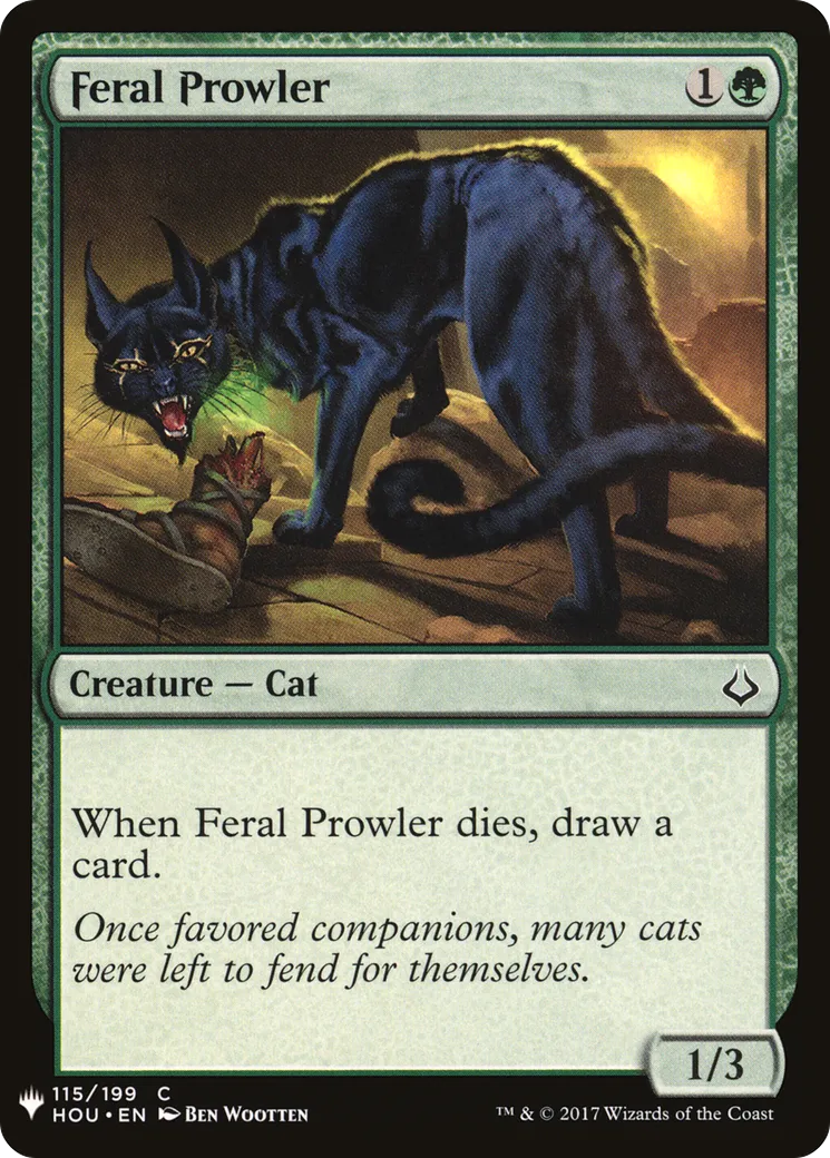 Rôdeur sauvage — The List — Magic: The Gathering