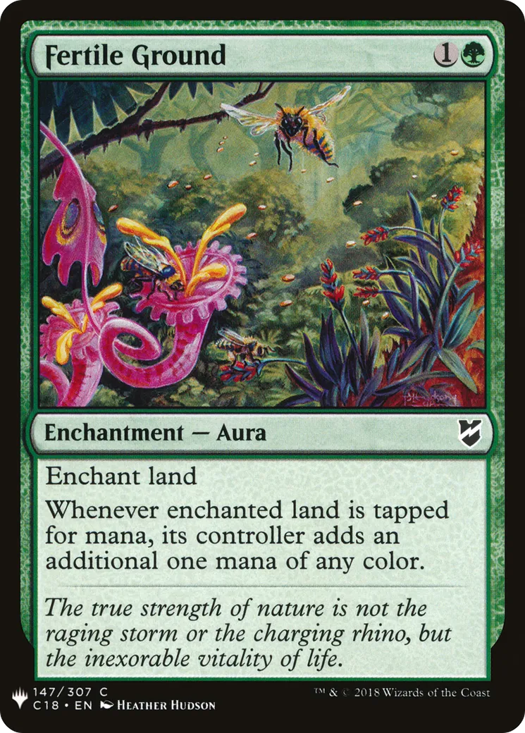 Terrain fertile — The List — Magic: The Gathering