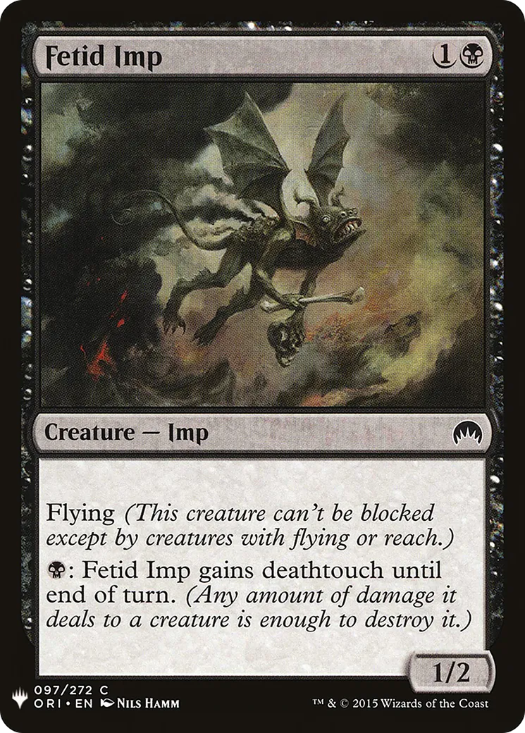 Fetid Imp — The List — Magic: The Gathering