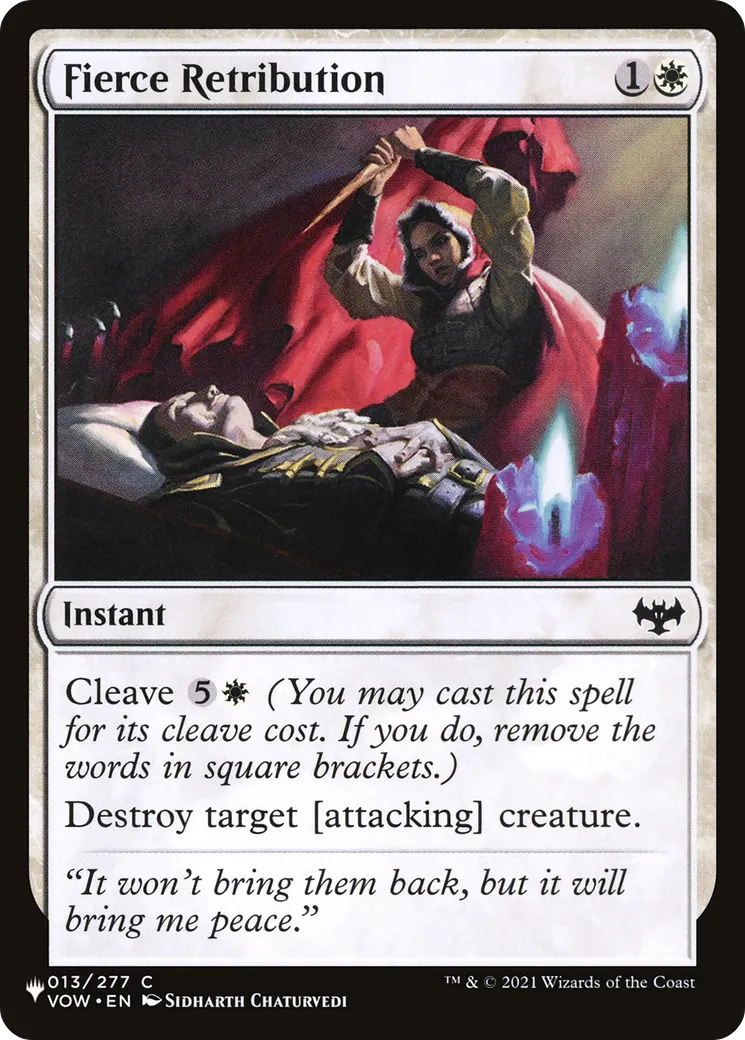 Châtiment féroce — The List — Magic: The Gathering