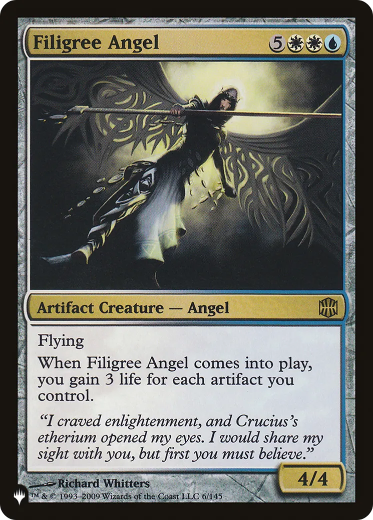 Ange de filigrane — The List — Magic: The Gathering
