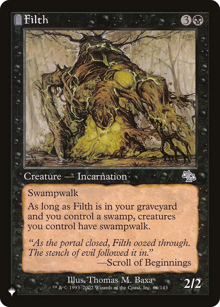Filth — The List — Magic: The Gathering