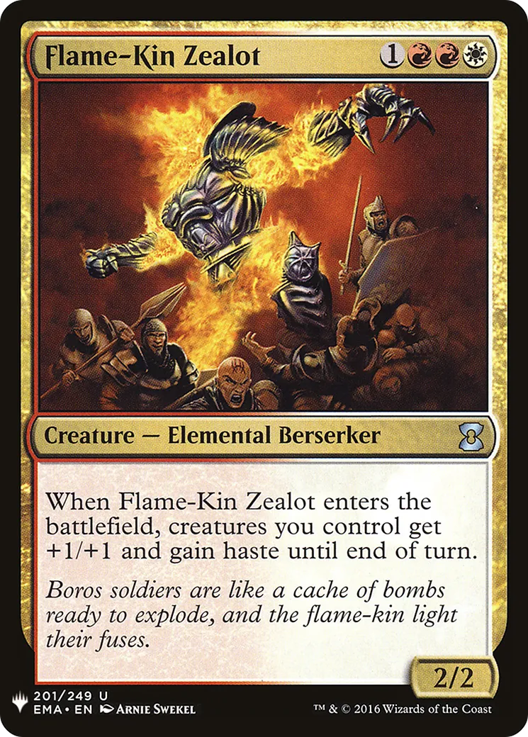 Zélateur sangpyre — The List — Magic: The Gathering