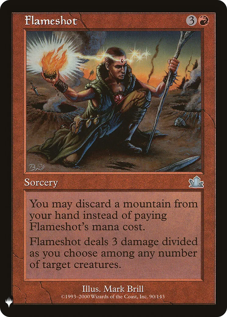 Flameshot — The List — Magic: The Gathering