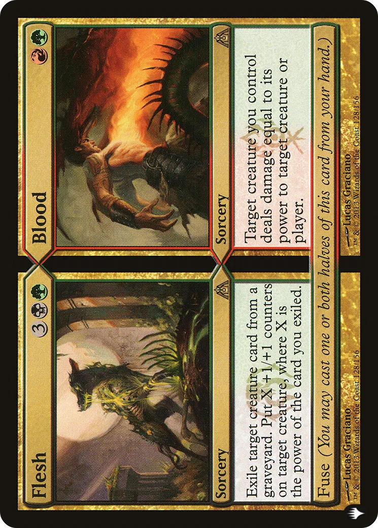 Flesh // Blood — The List — Magic: The Gathering