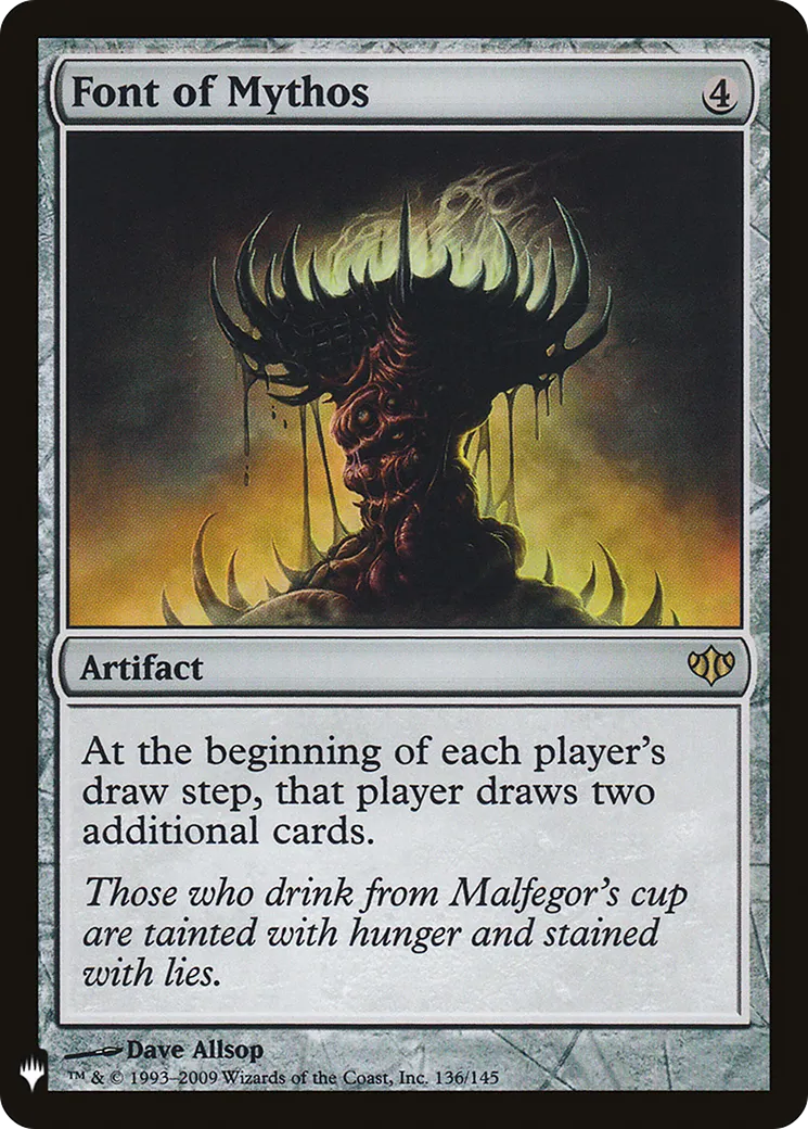 Font of Mythos — The List — Magic: The Gathering