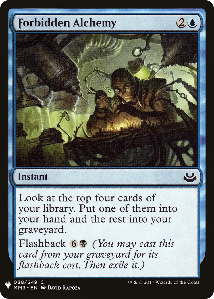 Alchimie interdite — The List — Magic: The Gathering
