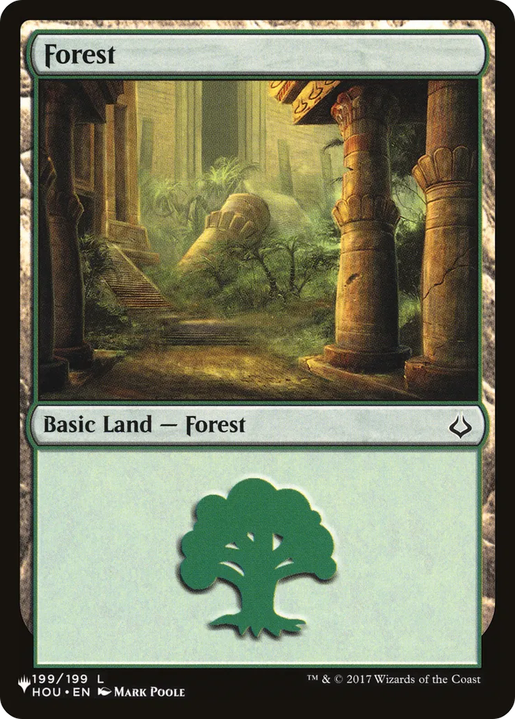 Forêt — The List — Magic: The Gathering