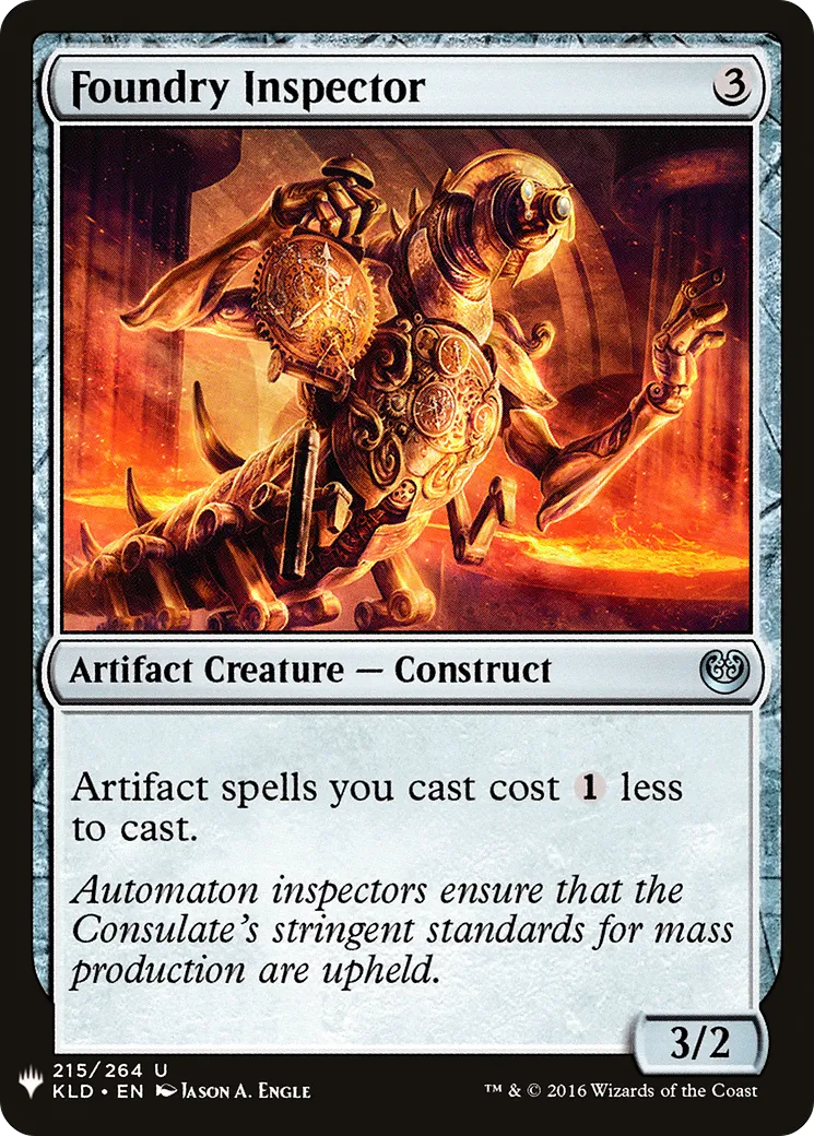 Inspecteur de la fonderie — The List — Magic: The Gathering