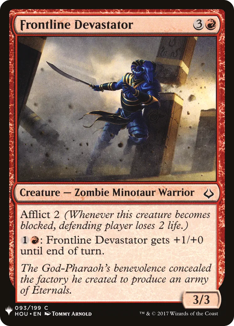 Dévastatrice du front — The List — Magic: The Gathering