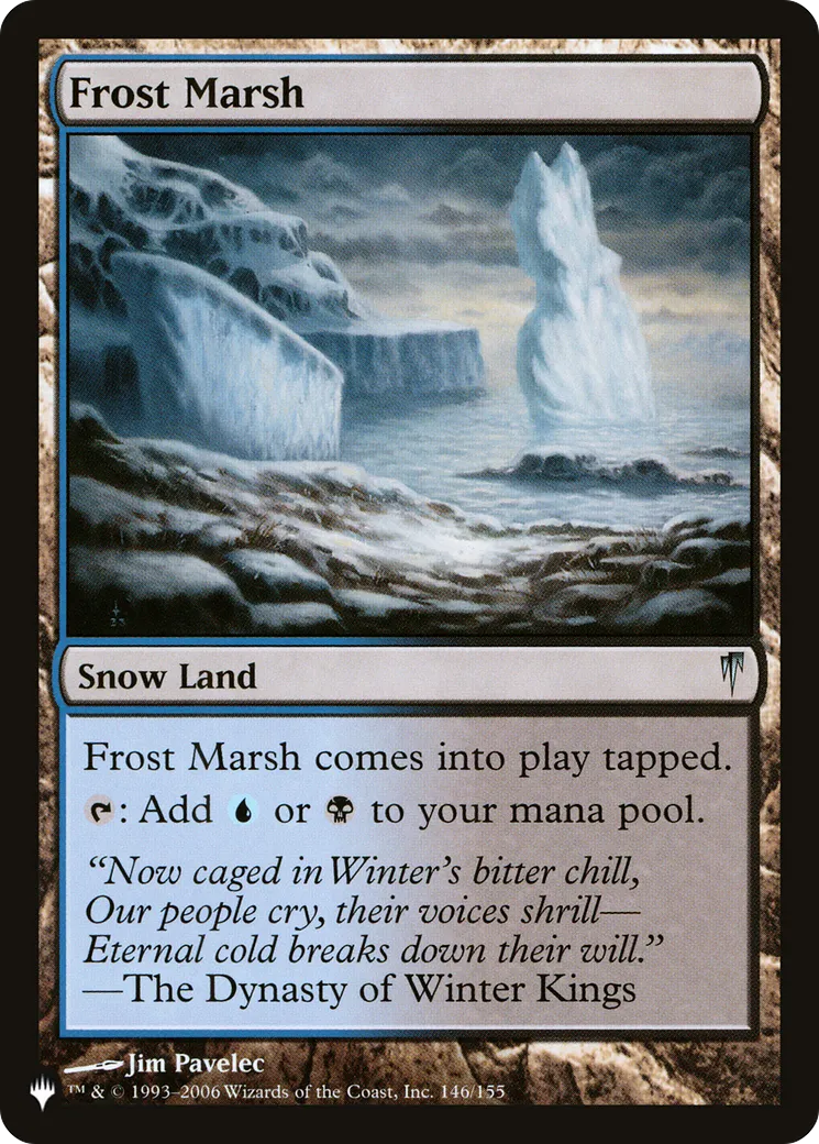 Frost Marsh — The List — Magic: The Gathering