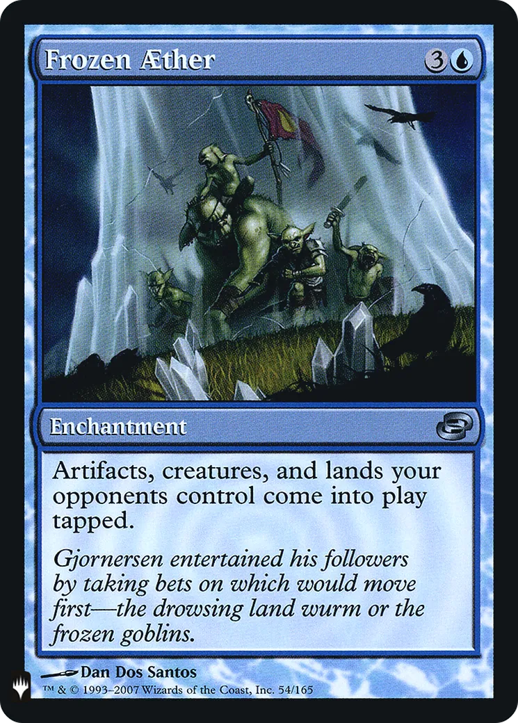 Frozen Aether — The List — Magic: The Gathering